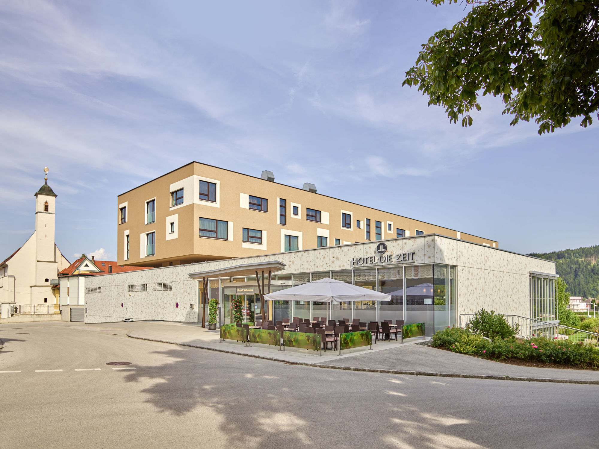 Hotel Die Zeit Sankt Veit an der Glan Bagian luar foto